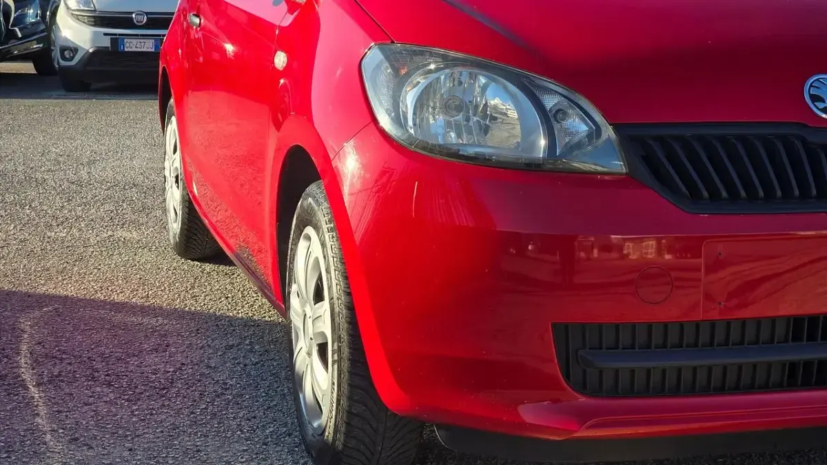 Usata Skoda Citigo Active 59 CV (43 kW) 2012 Rosso Utilitaria