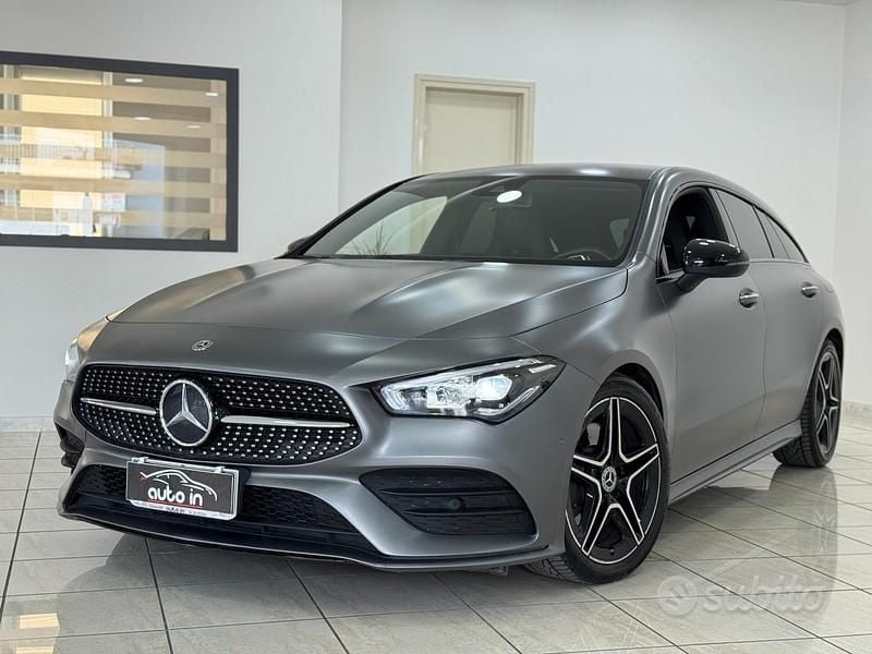 Usata Mercedes CLA200 Premium 150 CV (110 kW) 2020 Grigio Station wagon