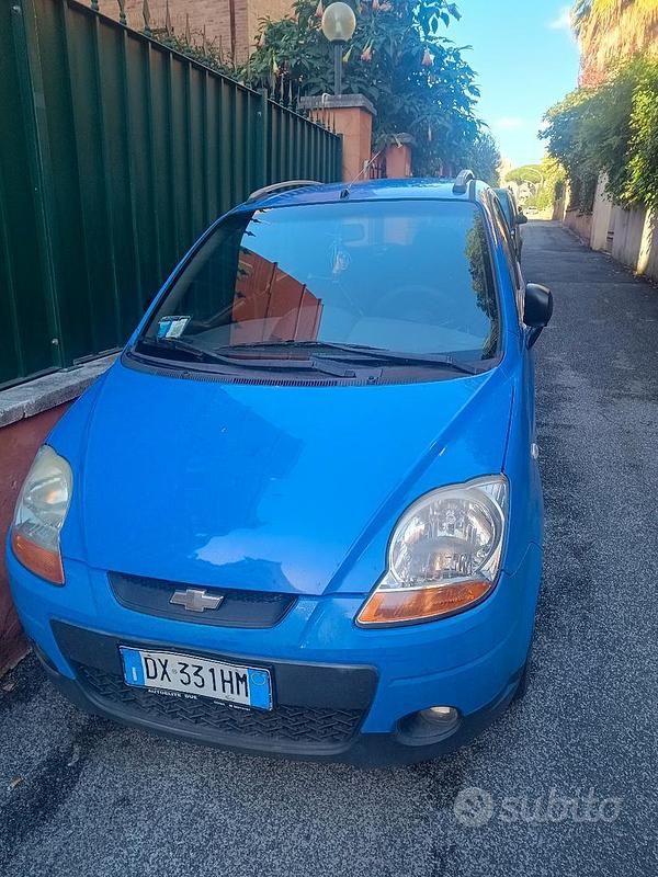 Usata Chevrolet Matiz 2009 Blu Utilitaria