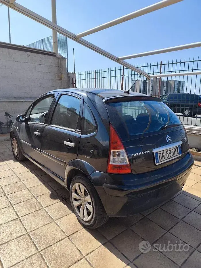 Usata Citroën C3 70 CV (51 kW) 2008 Nero Utilitaria