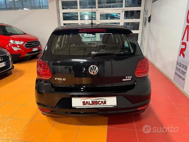 Usata VW Polo Comfortline 75 CV (55 kW) 2014 Nero Berlina