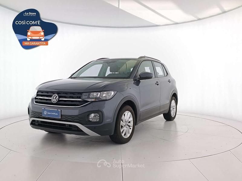 Usata VW T-Cross Style 95 CV (69 kW) 2023 Grigio metallizzato scuro SUV