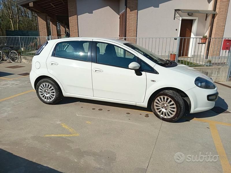 Usata Fiat Punto Evo 69 CV (50 kW) 2011 Bianco Utilitaria