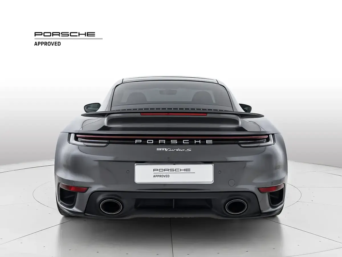Usata Porsche 911 Turbo S 650 CV (478 kW) 2020 N0 grigio agata metallizzato Coupé