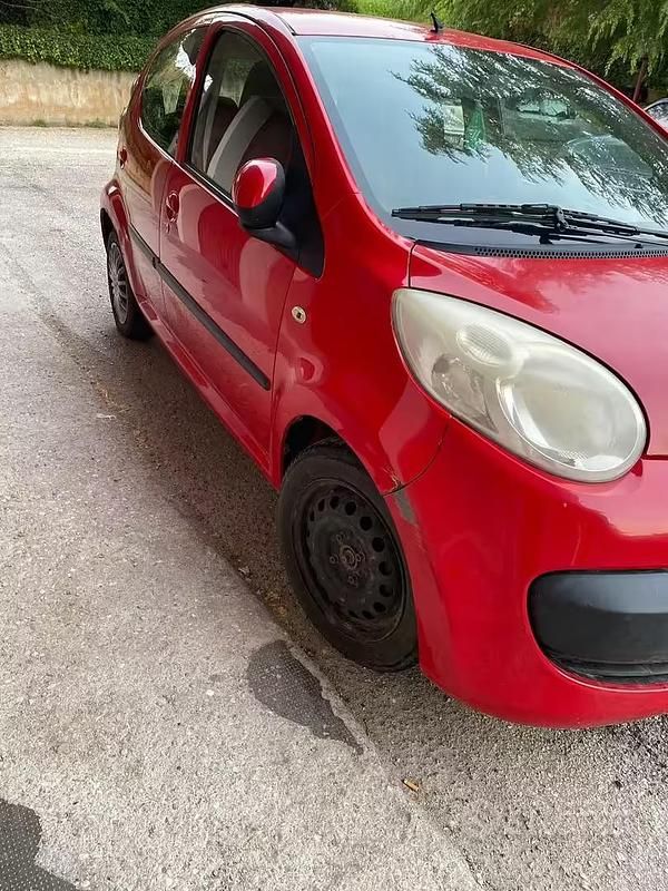 Usata Citroën C1 68 CV (50 kW) 2007 Rosso Utilitaria