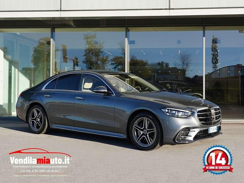 Usata Mercedes S580 AMG line 367 CV (269 kW) 2024 Grigio antracite Berlina