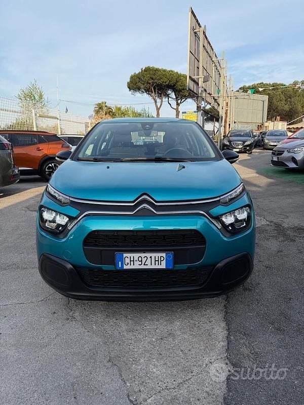 Usata Citroën C3 Feel 102 CV (75 kW) 2021 Blu Utilitaria