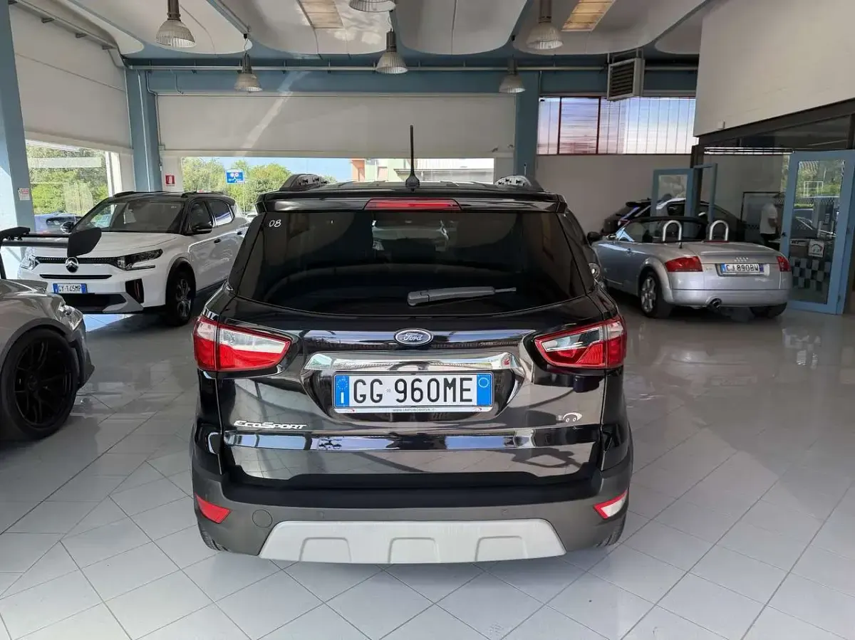 Usata Ford Ecosport Titanium S 125 CV (91 kW) 2021 Nero SUV