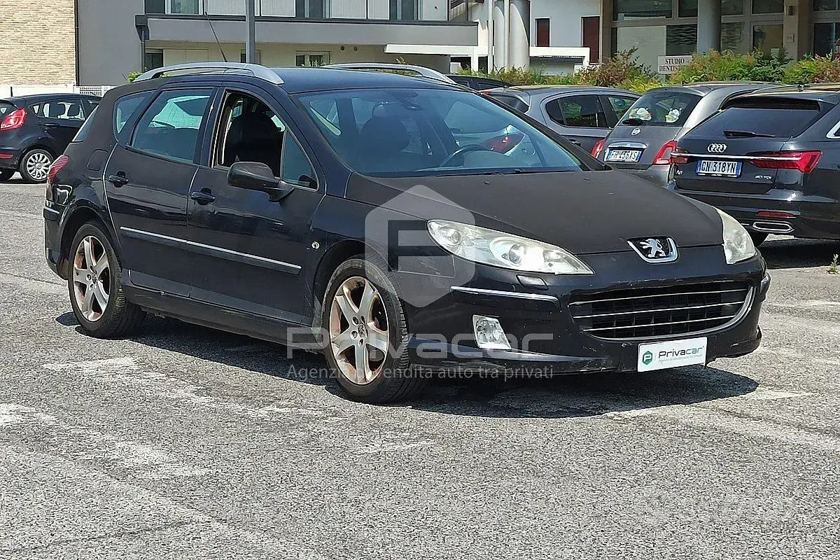 Usata Peugeot 407 Premium 136 CV (100 kW) 2006 Nero Station wagon