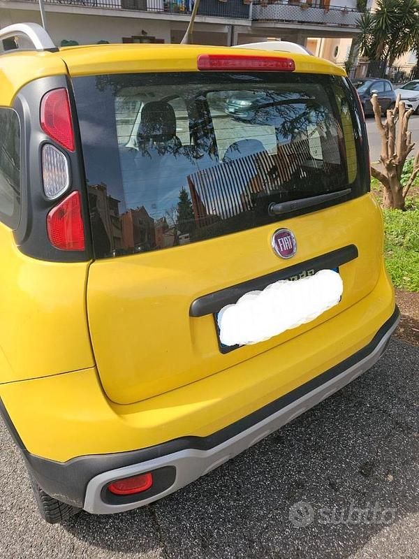 Usata Fiat Panda Cross Cross 95 CV (69 kW) 2016 Giallo Utilitaria