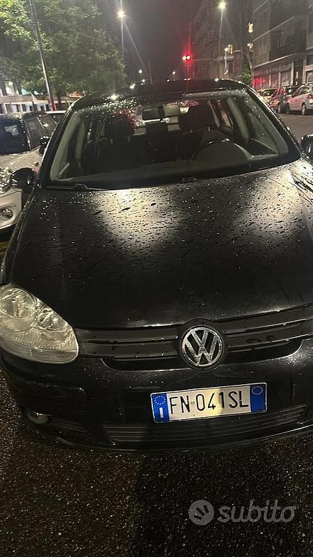 Usata VW Golf VI 2008 Nero Utilitaria