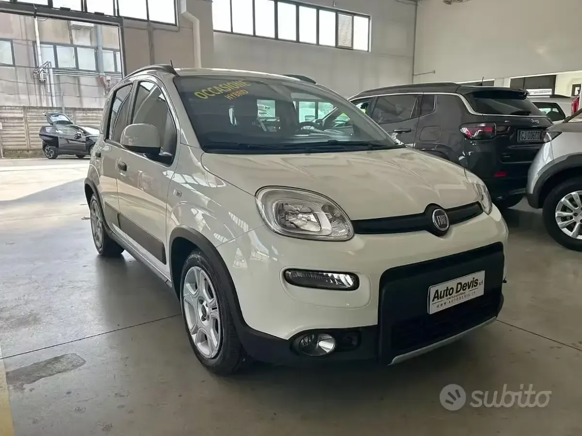Usata Fiat Panda S 69 CV (50 kW) 2022 Bianco Utilitaria