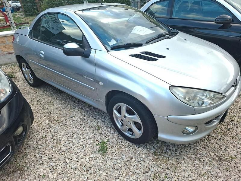 Usata Peugeot 206 CC 2004 Grigio Cabrio