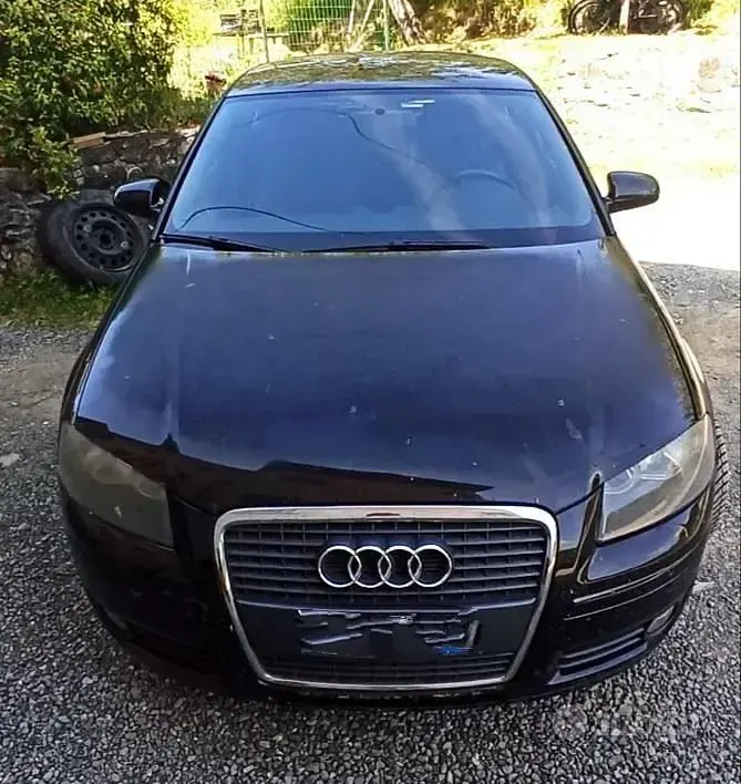 Usata Audi A3 S-Line 140 CV (102 kW) 2007 Nero Utilitaria