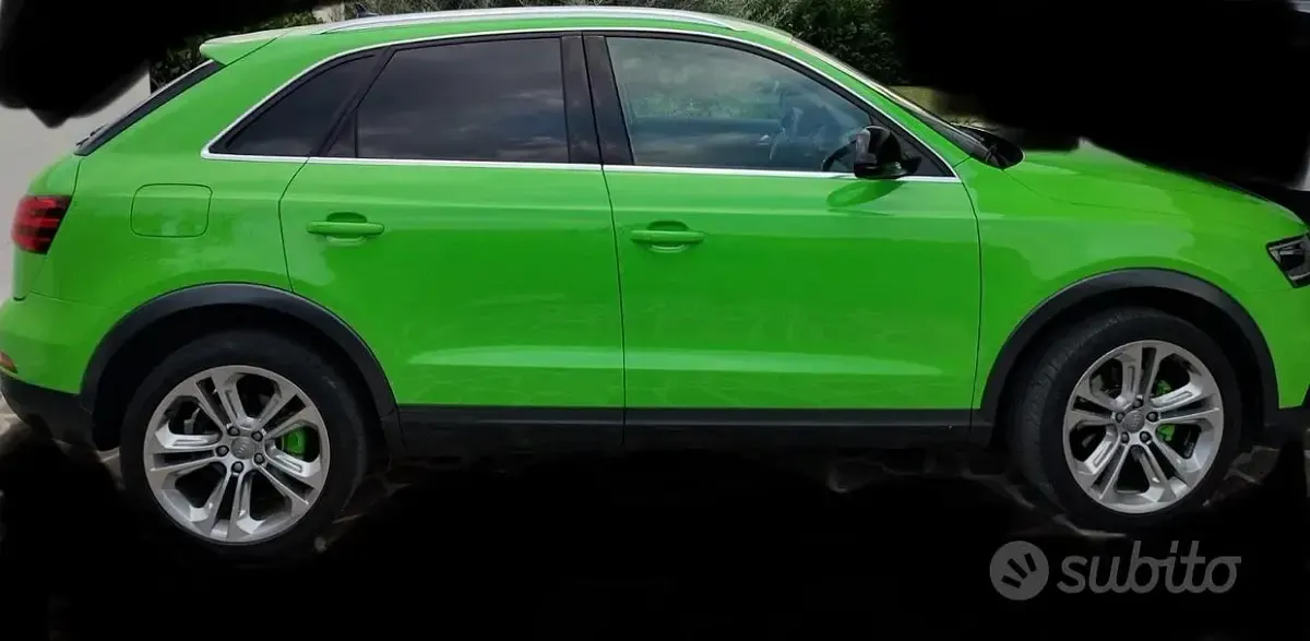 Usata Audi Q3 Business Plus 177 CV (130 kW) 2013 Verde SUV
