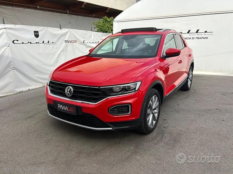 Usata VW T-Roc Advance 116 CV (85 kW) 2019 Rosso SUV