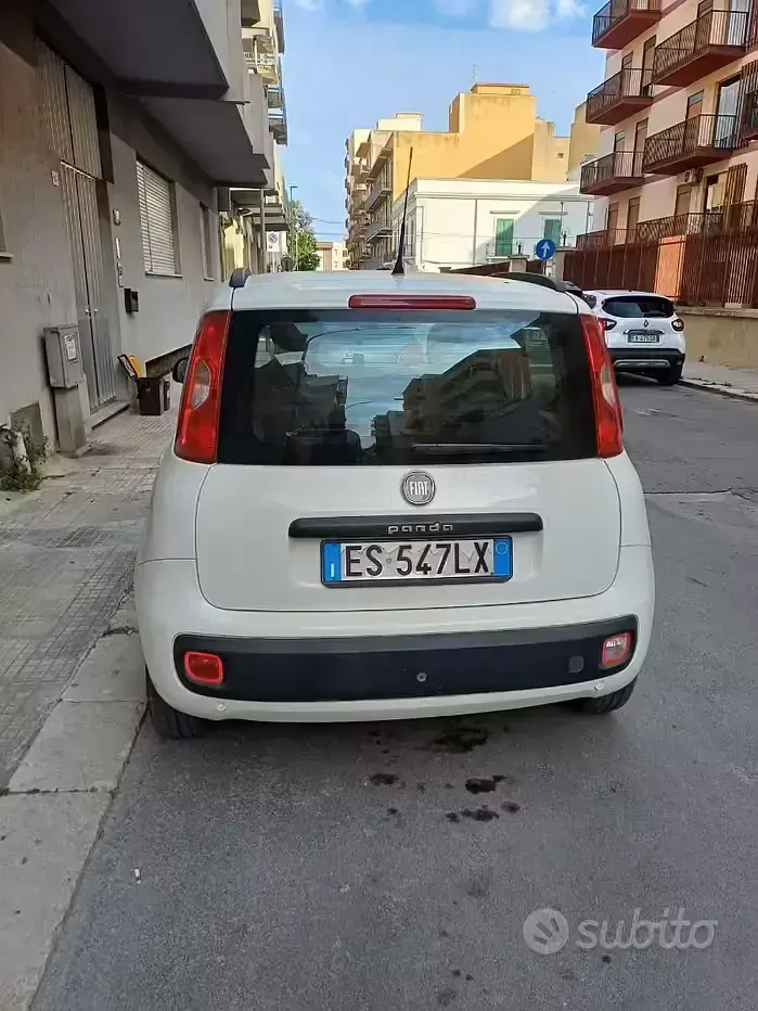 Usata Fiat Panda 69 CV (50 kW) 2013 Bianco Utilitaria