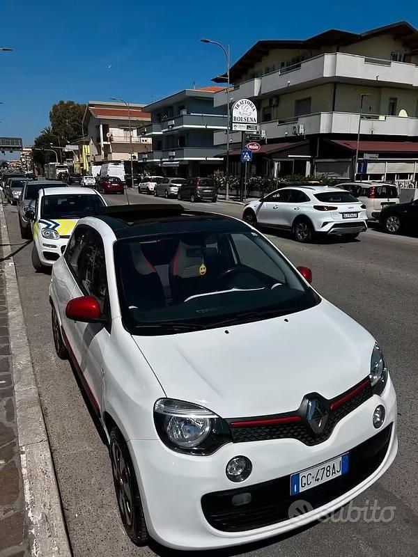 Usata Renault Twingo SE 71 CV (52 kW) 2015 Bianco Utilitaria