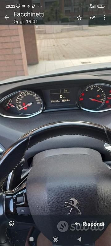 Bianco Usata 2019 Peugeot 308 SW Station wagon | 11.000 € (Ottimo prezzo) - Immagine 1/4