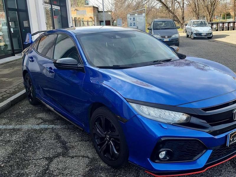 Usata Honda Civic Executive 129 CV (94 kW) 2017 Blu/azzurro Berlina