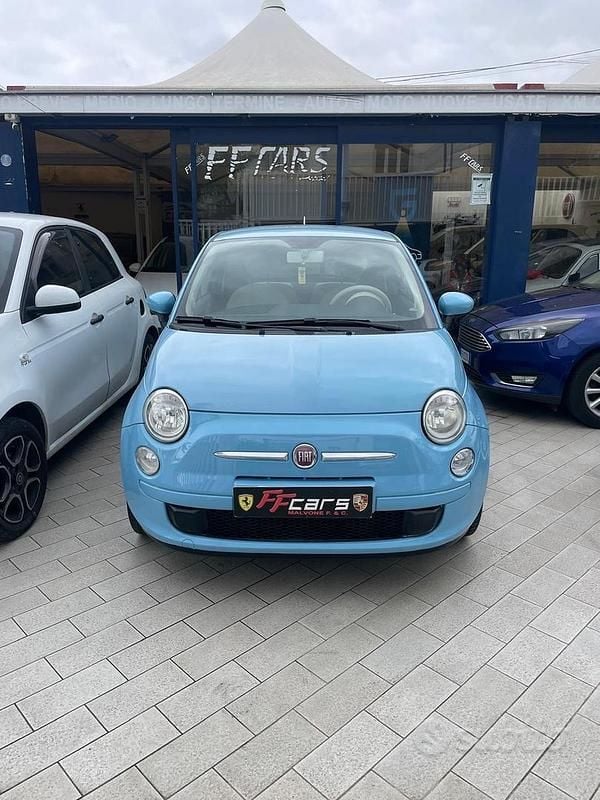 Usata Fiat 500 Sport 95 CV (69 kW) 2011 Blu Berlina