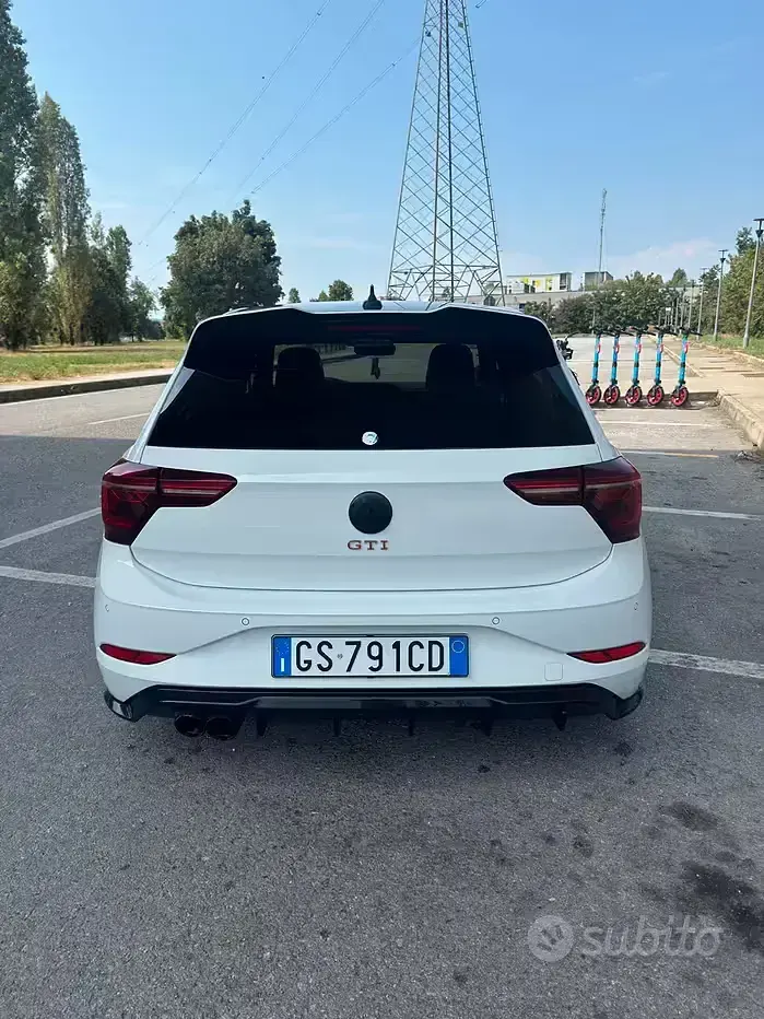 Usata VW Polo GTI 207 CV (152 kW) 2022 Bianco Utilitaria