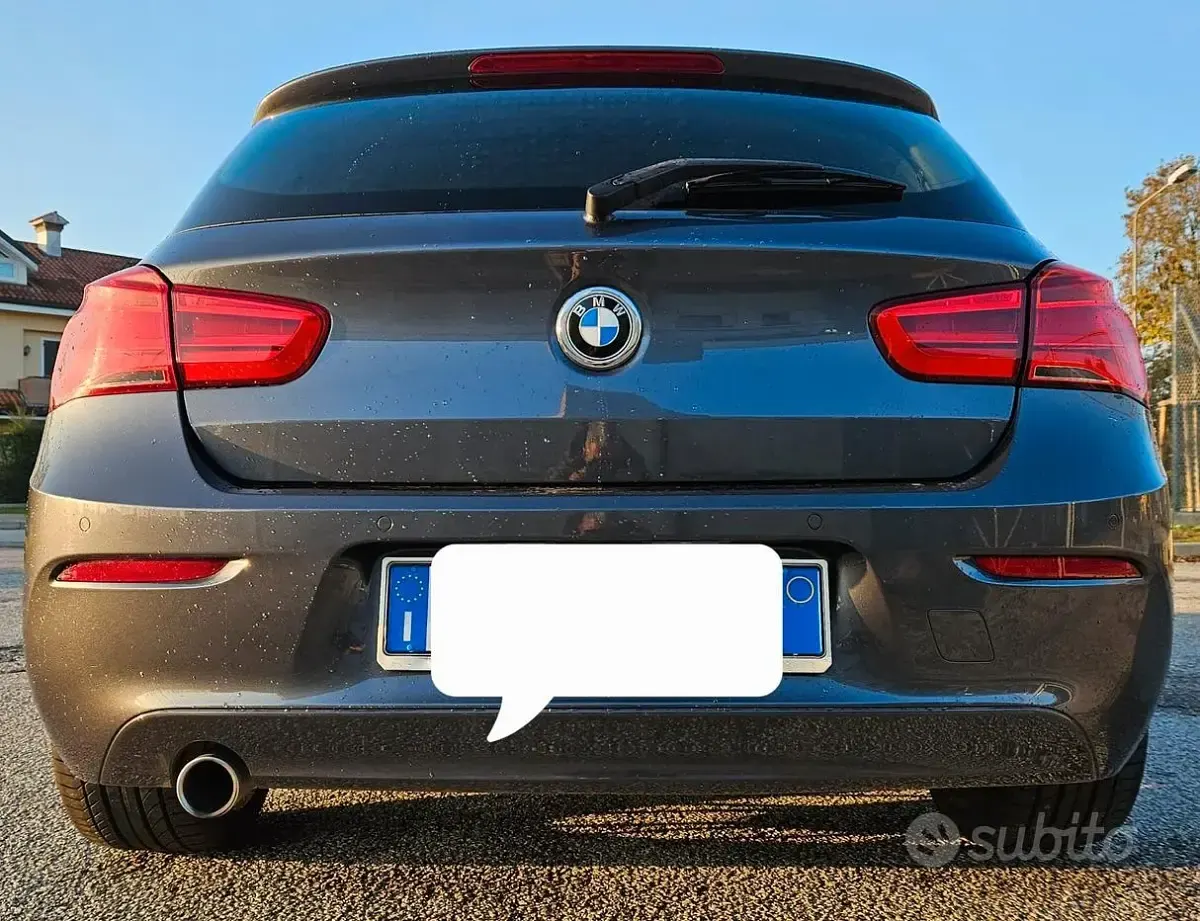 Usata BMW 118 M Performance 150 CV (110 kW) 2018 Grigio Berlina