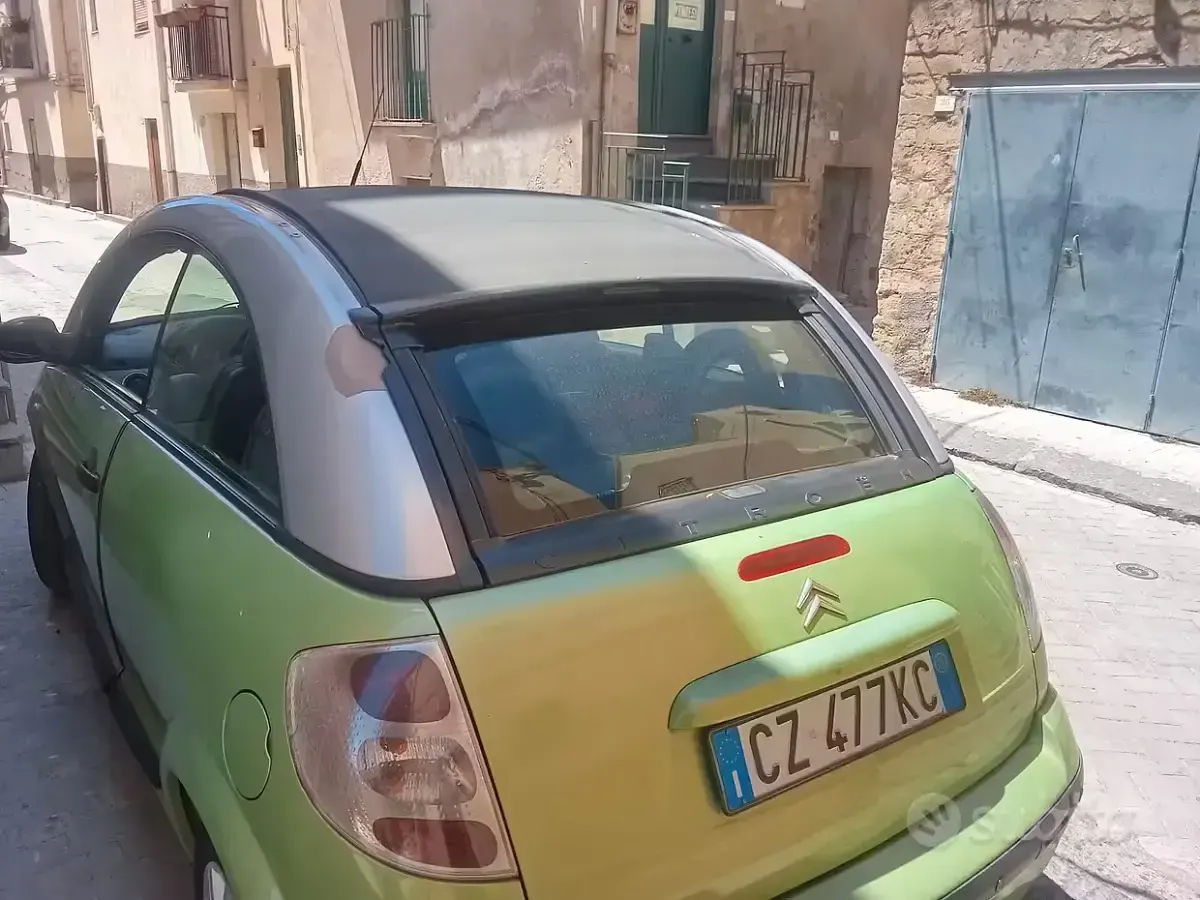 Usata Citroën C3 68 CV (50 kW) 2005 Verde Cabrio