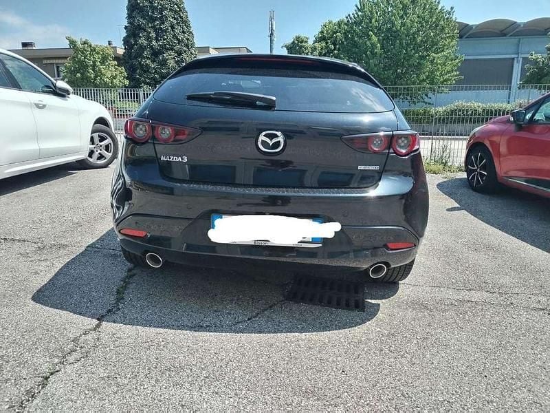 Usata Mazda 3 Exclusive 186 CV (136 kW) 2021 Nero Berlina