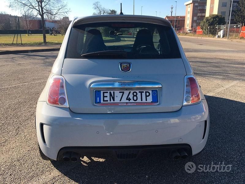 Usata Fiat 500 Abarth 135 CV (99 kW) 2012 Grigio Utilitaria
