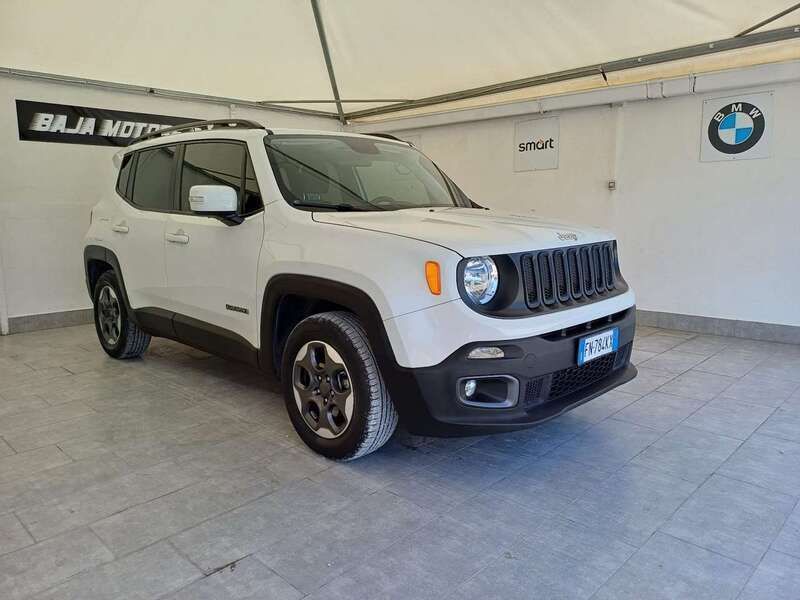Bianco Usata 2018 Jeep Renegade Longitude SUV | 14.900 € (Buon prezzo) - Immagine 1/4