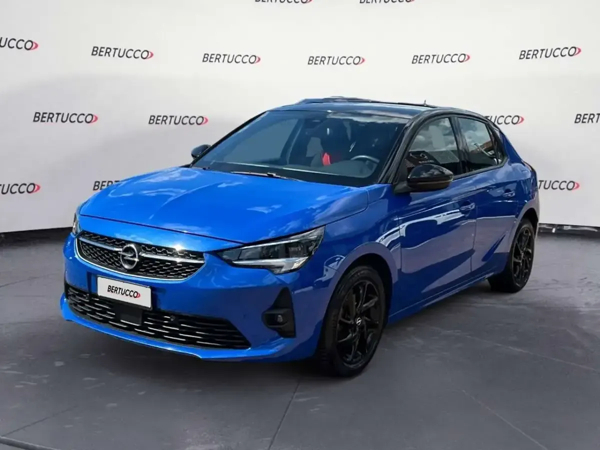 Usata Opel Corsa GS Line 101 CV (74 kW) 2022 Blu/azzurro Utilitaria