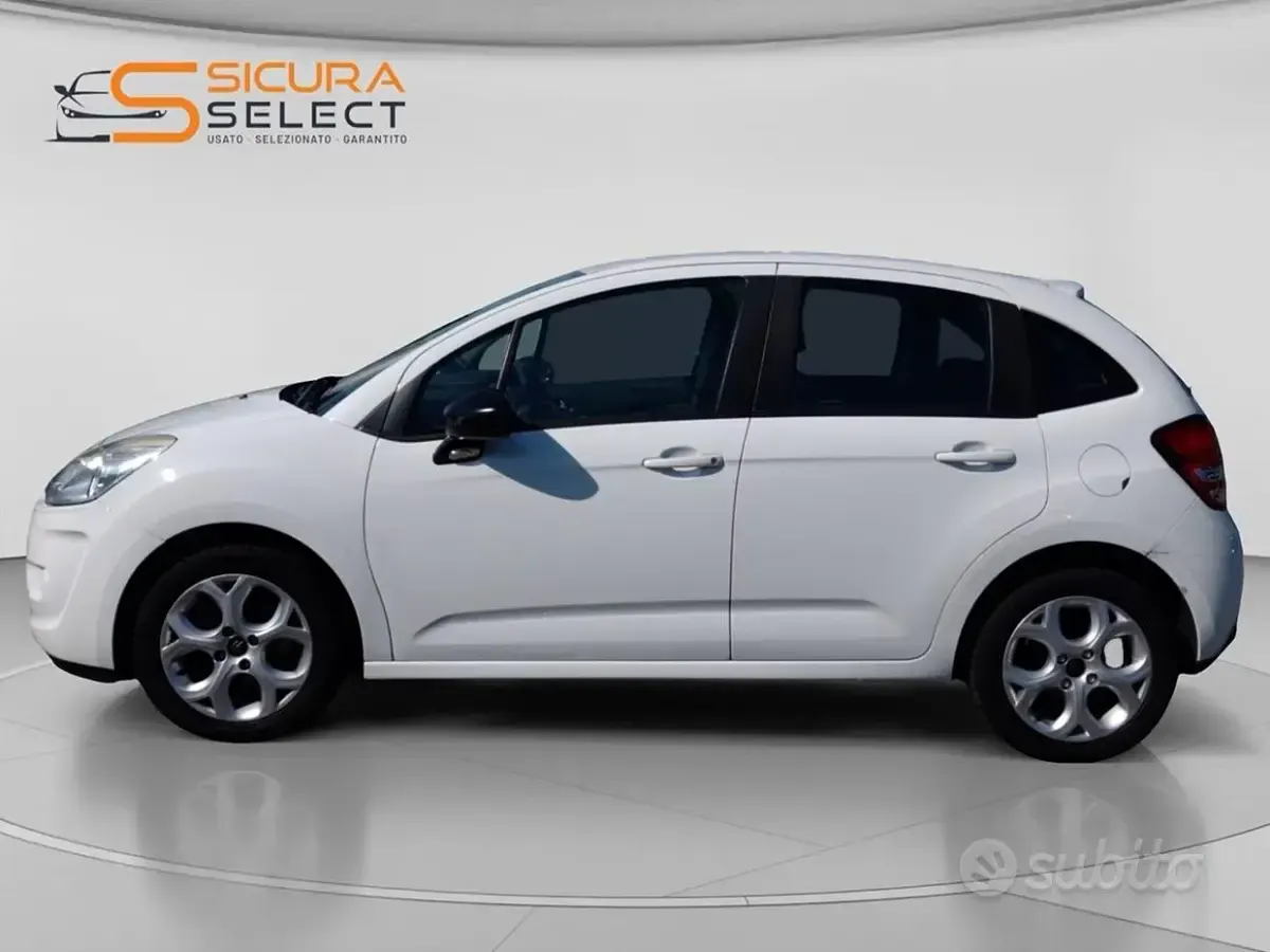 Usata Citroën C3 Attraction 60 CV (44 kW) 2012 Bianco Berlina
