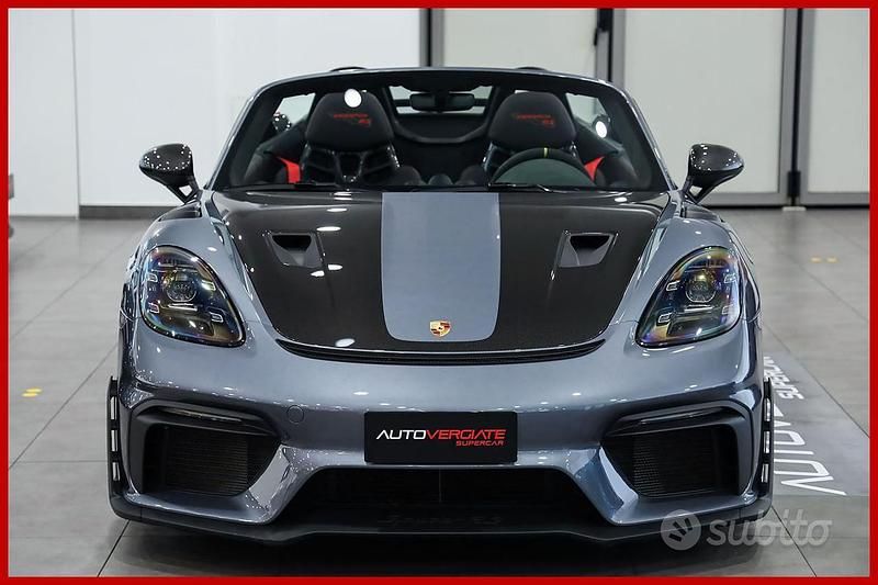 Usata Porsche 718 Spyder 500 CV (367 kW) 2024 Grigio Cabrio