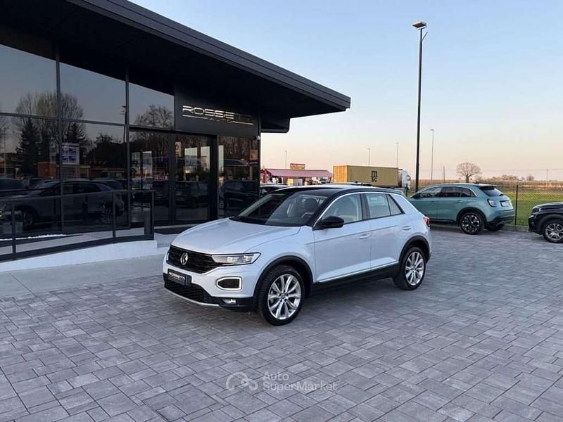 Usata VW T-Roc Advance 150 CV (110 kW) 2019 Bianco SUV