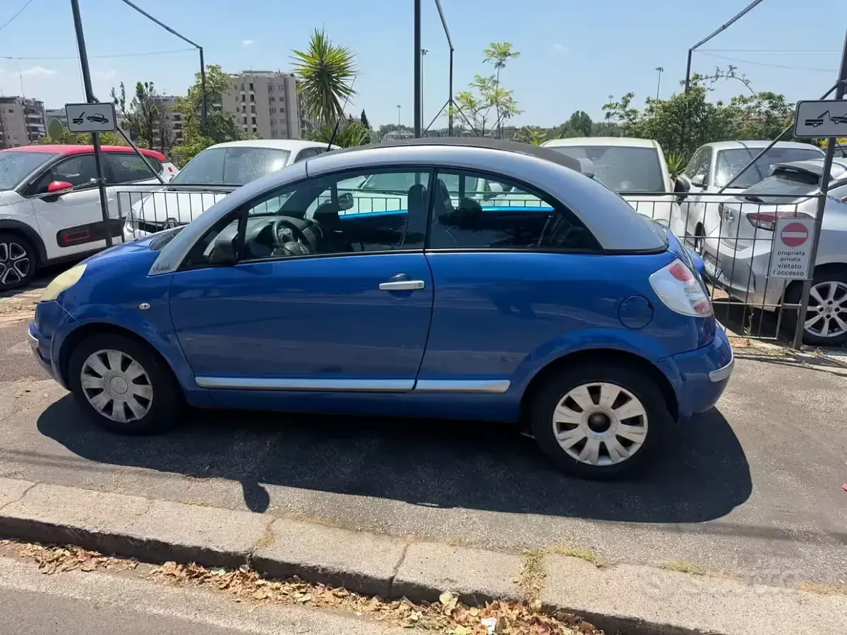 Usata Citroën C3 Pluriel Exclusive 68 CV (50 kW) 2008 Bluazzurro Cabrio