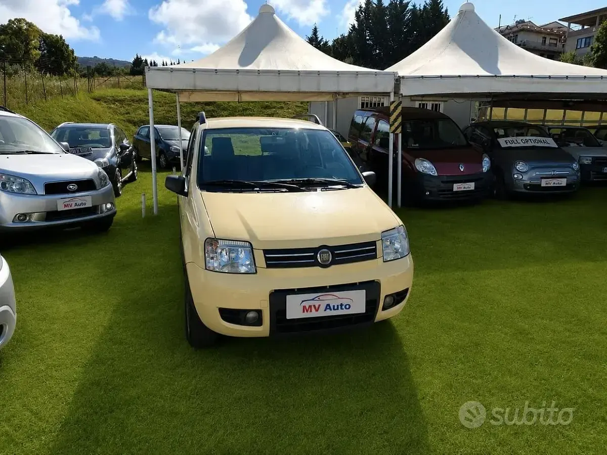 Usata Fiat Panda 4x4 Climbing 75 CV (55 kW) 2012 Giallo Utilitaria