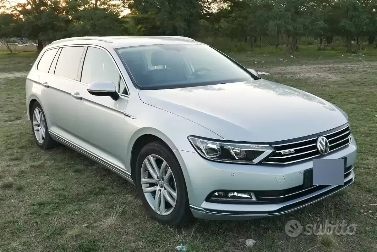 Usata VW Passat 150 CV (110 kW) 2016 Grigio Station wagon