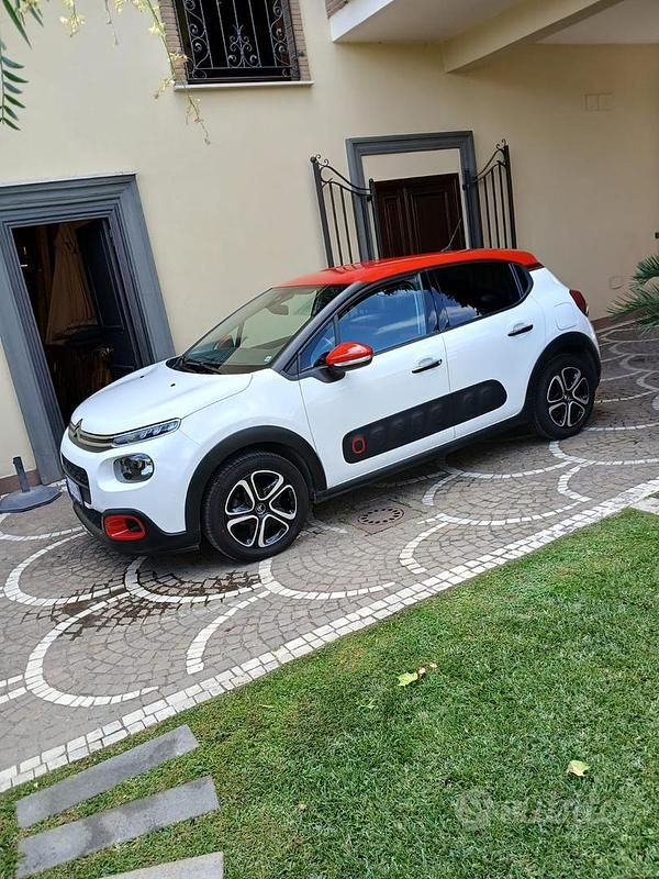 Usata Citroën C3 100 CV (73 kW) 2019 Bianco Utilitaria