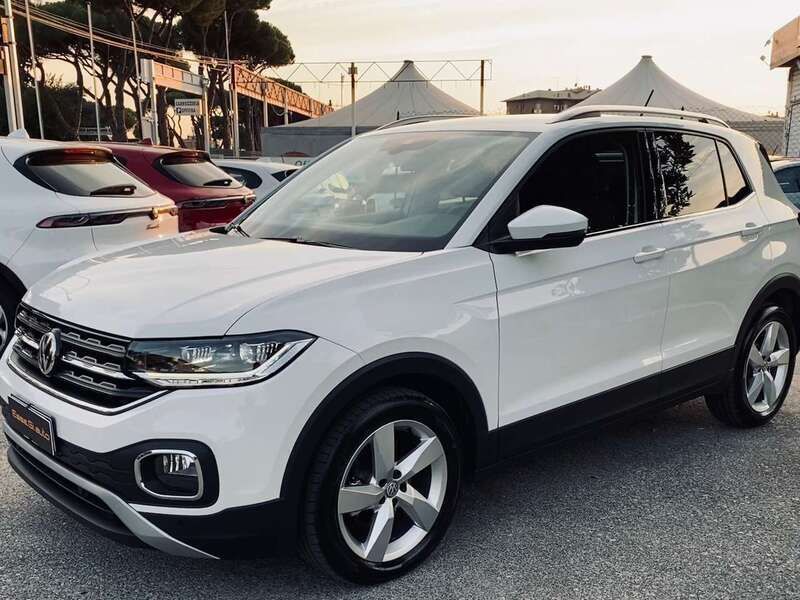 Bianco Usata 2020 VW T-Cross Advance SUV | 16.950 € (Super prezzo) - Immagine 1/4