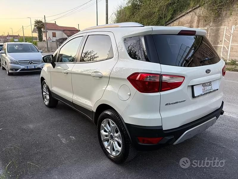 Usata Ford Ecosport Titanium S 95 CV (69 kW) 2017 Bianco SUV