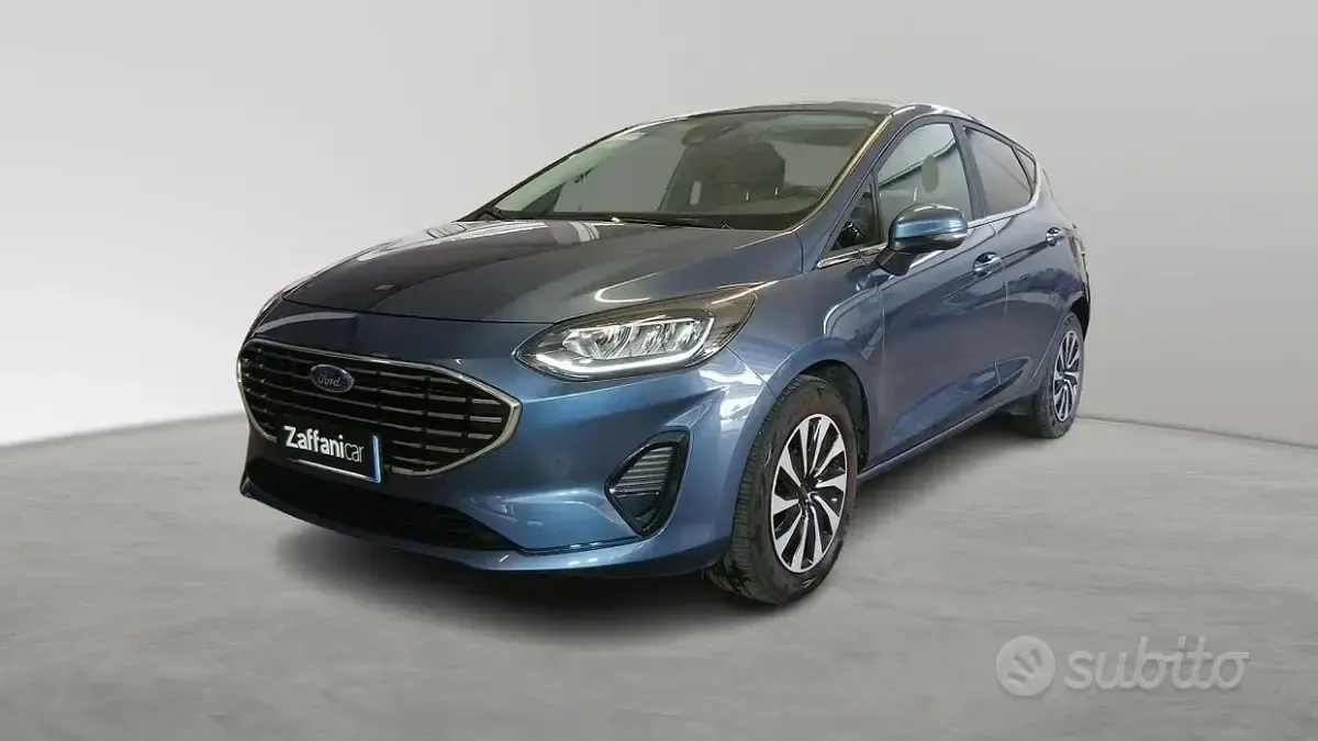 Usata Ford Fiesta Titanium 125 CV (91 kW) 2023 Blu Utilitaria