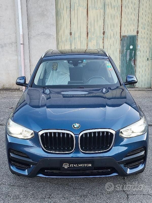 Usata BMW X3 Advantage 190 CV (139 kW) 2021 Blu SUV