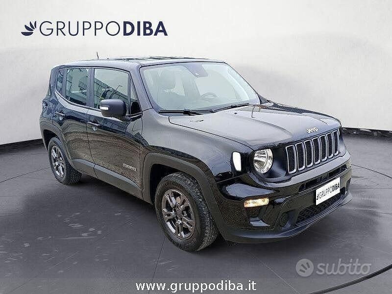 Begagnad Jeep Renegade Longitude 120 HK (88 kW) 2023 Svart SUV