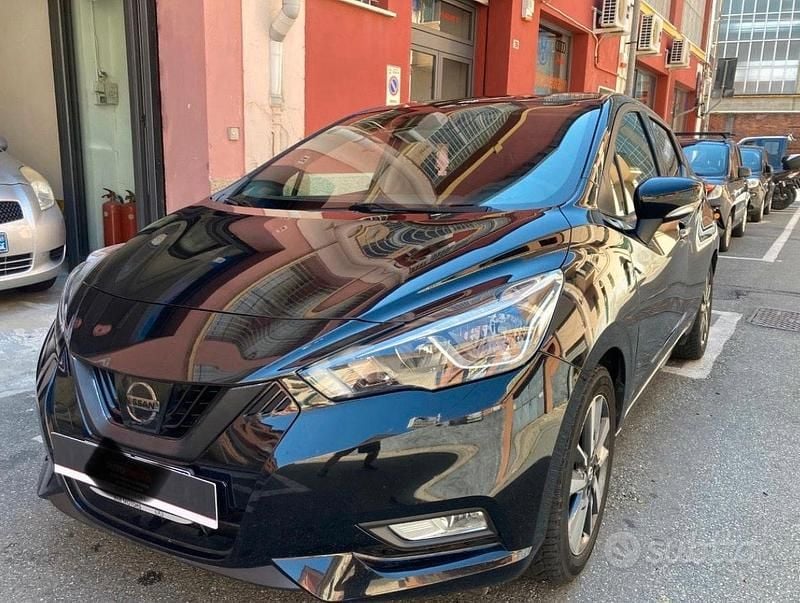 Nero Usata 2018 Nissan Micra Due volumi | 8200 € (Ottimo prezzo) - Immagine 1/4