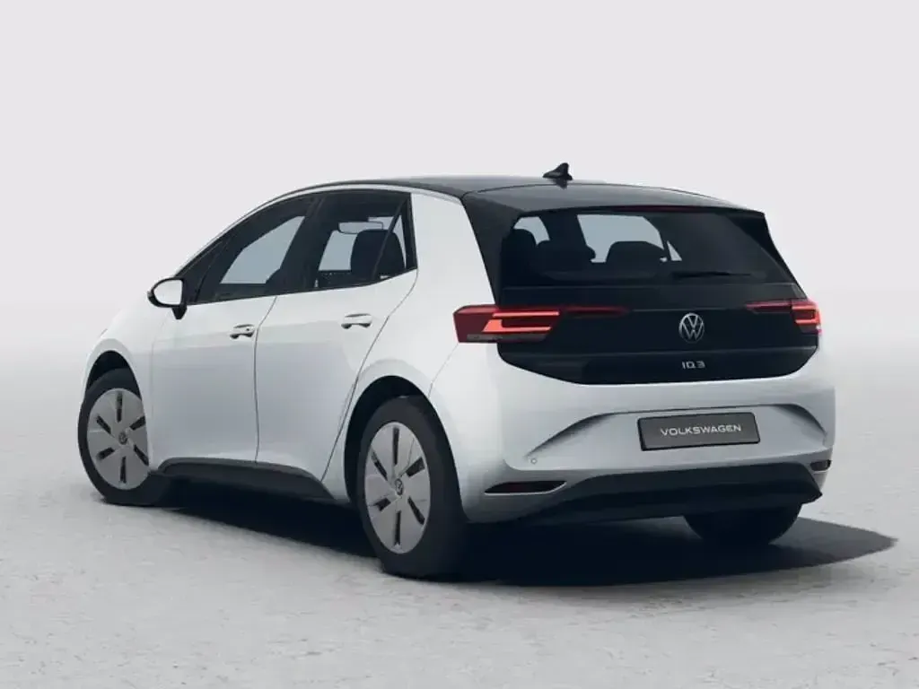 Nuova VW ID.3 Pro 150 kW (204 CV) 2025 Glacier white metallizzato nero Utilitaria