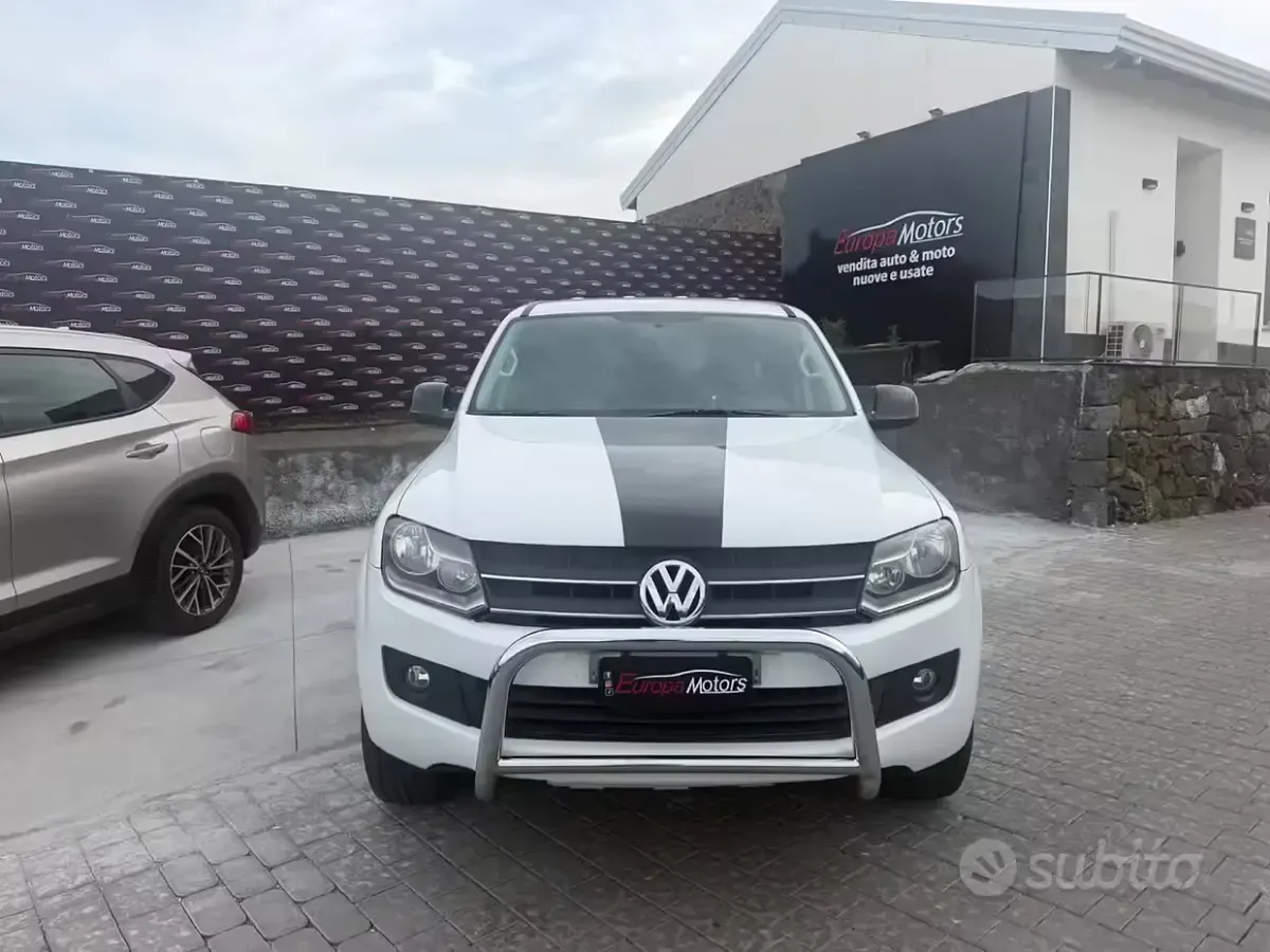 Begagnad VW Amarok Highline 163 HK (119 kW) 2012 Vit Pickup
