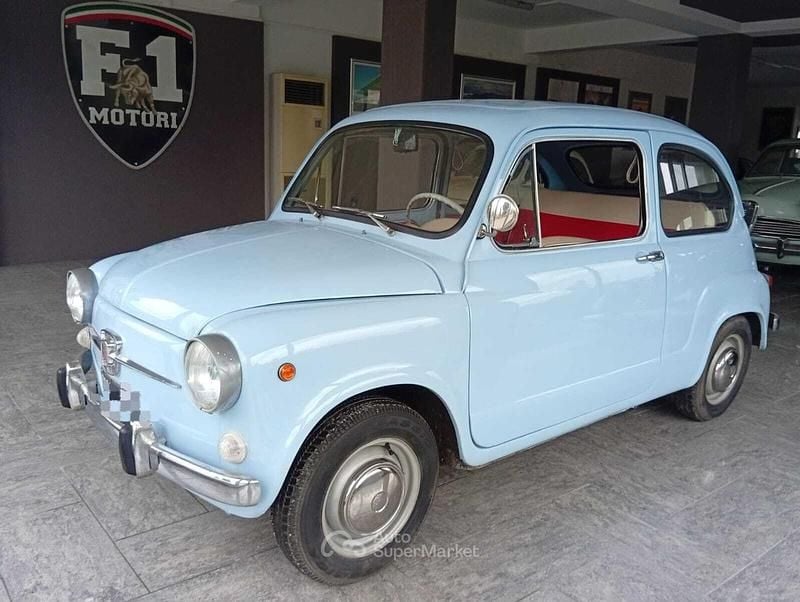 Blu Usata 1966 Fiat 600D Berlina | 8900 € - Immagine 1/4