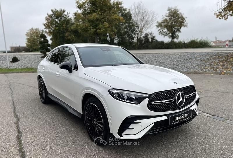 Occasion Mercedes GLC220 AMG line 197 ch (144 kW) 2024 Blanc Coupé