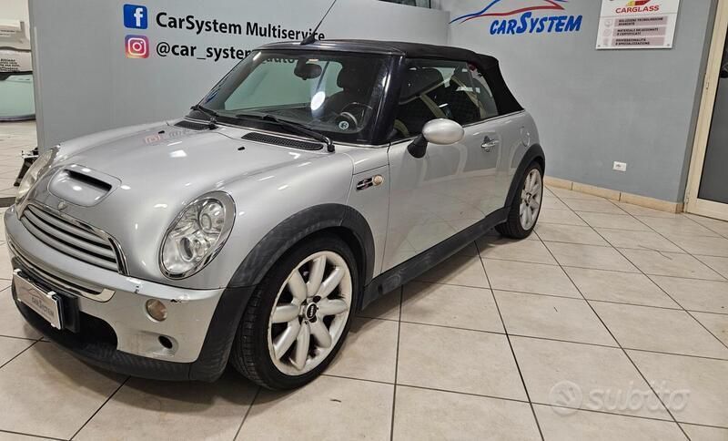 Usata Mini Cooper S Cabriolet 170 CV (125 kW) 2006 Argento Cabrio